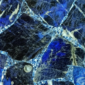 High Quality GEM Stone Slabs Supplier-GEM-501 Sodalite Blue Japer